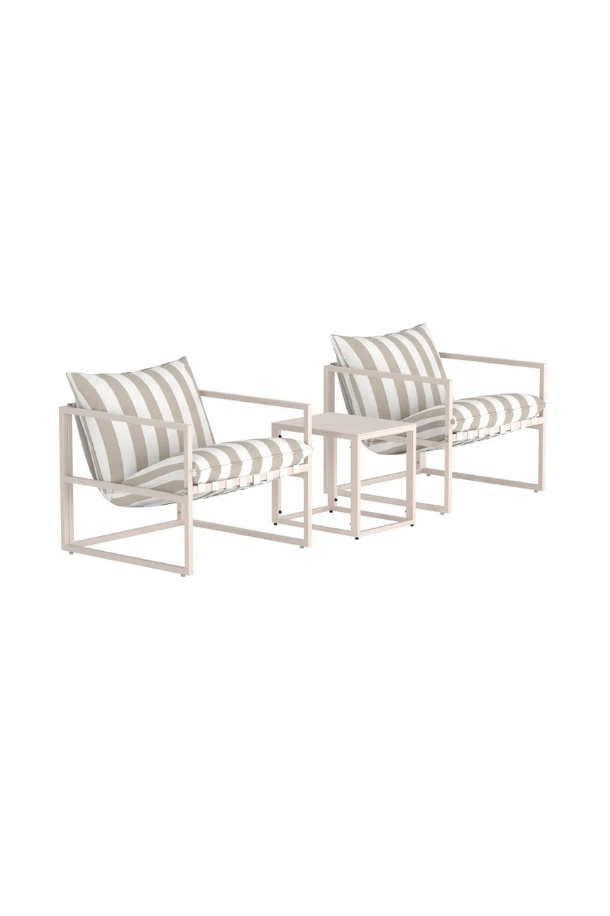 Outdoor Lounge-Set Messina aus Stahl von Venture Home – Bild 2
