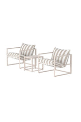 Outdoor Lounge-Set Messina aus Stahl von Venture Home – Bild 3