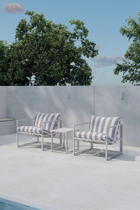 Outdoor Lounge-Set Messina aus Stahl von Venture Home – Bild 4