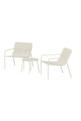 Outdoor Lounge-Set Minos in Beige aus Stahl von Venture Home – Bild 3