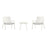 Outdoor Lounge-Set Mykonos aus Stahl in Beige von Venture Home – Bild 1