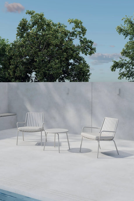 Outdoor Lounge-Set Mykonos aus Stahl in Beige von Venture Home – Bild 4