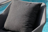 Outdoor Lounge-Set Spoga aus Aluminium mit Polyesterkissen in Schwarz/Grau von Venture Home – Bild 30