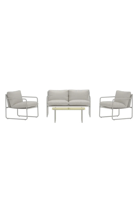 Outdoor Set Thassos in Beige inklusive Polsterung von Venture Home – Bild 1