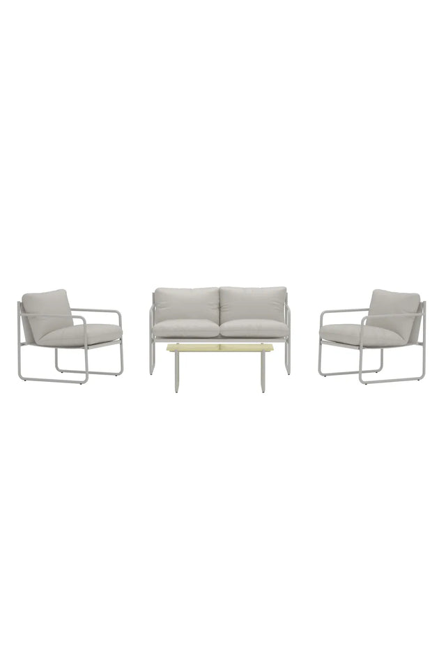 Outdoor Set Thassos in Beige inklusive Polsterung von Venture Home – Bild 1