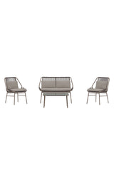 Outdoor Set Zakynthos in Braun, inkl. Kissen von Venture Home – Bild 1