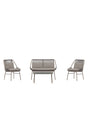 Outdoor Set Zakynthos in Braun, inkl. Kissen von Venture Home – Bild 1