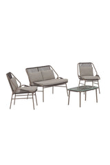 Outdoor Set Zakynthos in Braun, inkl. Kissen von Venture Home – Bild 2