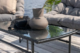 Outdoor Sofa-Set Tina aus Stahl mit Glas Tischplatte in Schwarz/Grau von Venture Home – Bild 30