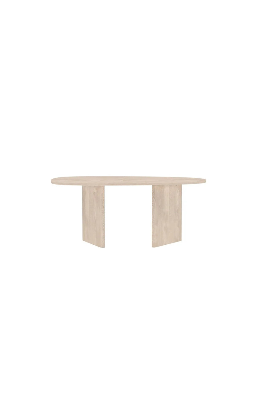 Ovaler Esstisch Grönvik naturfarbend, 90x180x75 cm von Venture Home – Bild 1