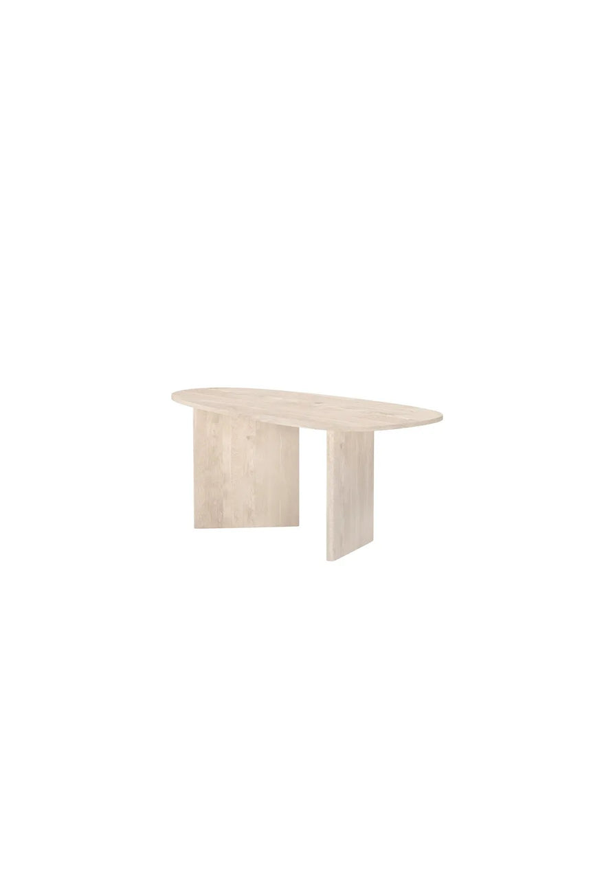 Ovaler Esstisch Grönvik naturfarbend, 90x180x75 cm von Venture Home – Bild 3