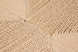 Polly Esszimmerstuhl Metall+Sperrholz Mocca Lackierung / Beige Seil 88x42x55 cm von Venture Home – Produktbild 4