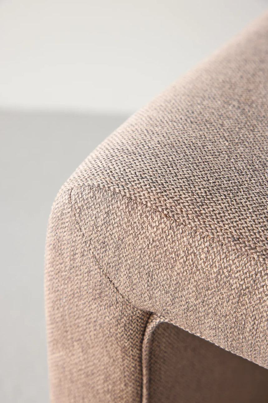 Pouf Bonn in braun von Venture Home – Bild 15