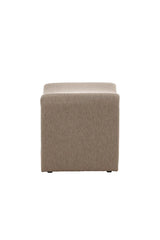 Pouf Bonn in braun von Venture Home – Bild 4