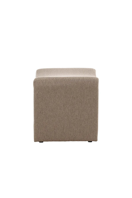 Pouf Bonn in braun von Venture Home – Bild 4