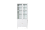 Regal Bakal aus Stahl in weiß, 80x41x190 cm von Venture Home – Bild 1