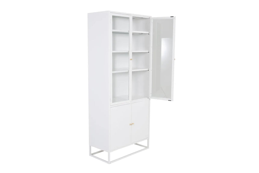 Regal Bakal aus Stahl in weiß, 80x41x190 cm von Venture Home – Bild 3
