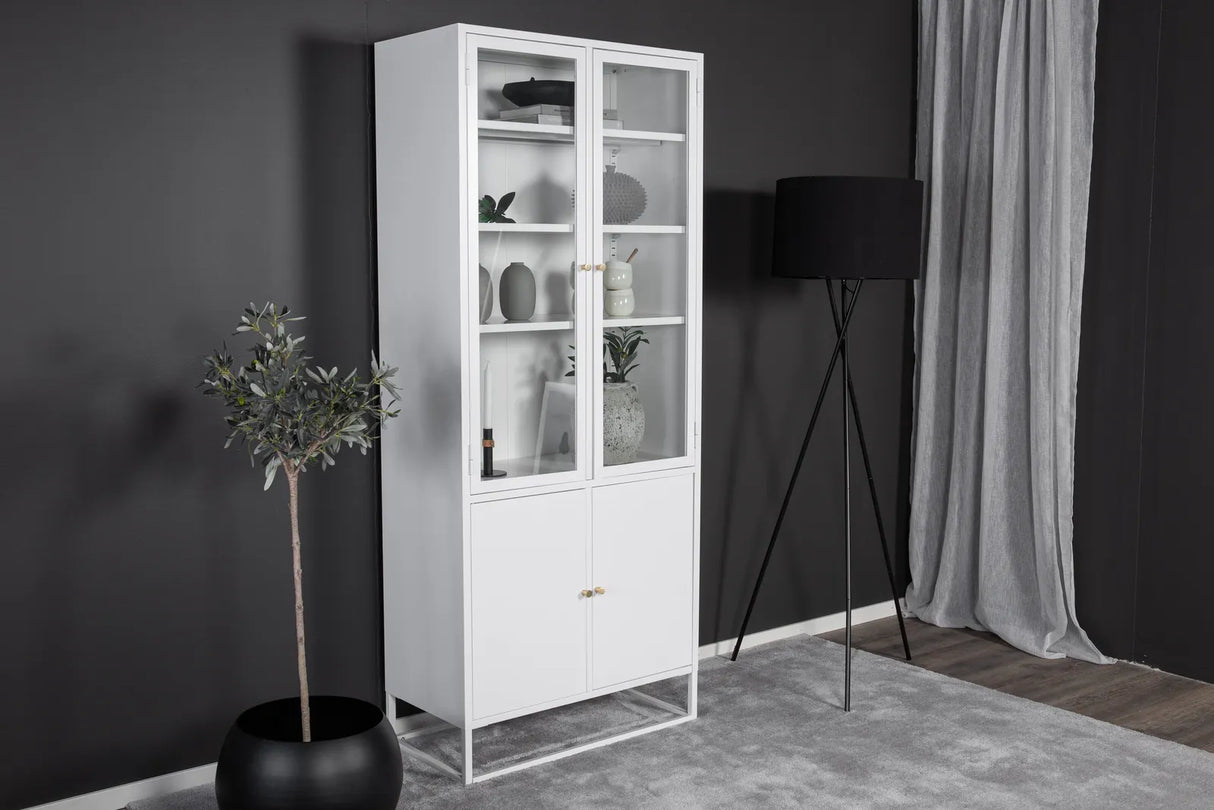 Regal Bakal aus Stahl in weiß, 80x41x190 cm von Venture Home – Bild 7