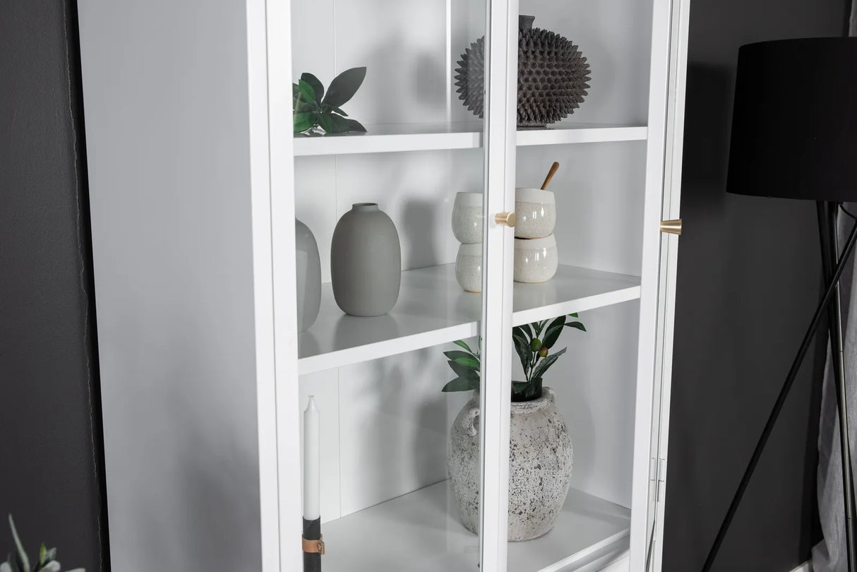 Regal Bakal aus Stahl in weiß, 80x41x190 cm von Venture Home – Bild 8