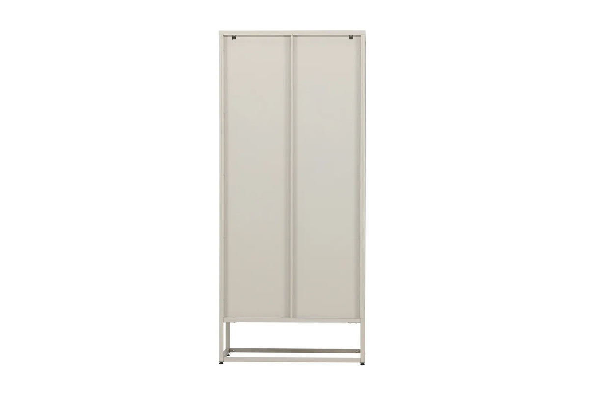 Regal Garis aus Stahl mit Glas in beige, 40x70x160 cm von Venture Home – Bild 30