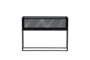 Regal Netz aus Stahl in schwarz, 30x110x80 cm von Venture Home – Bild 17