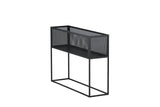Regal Netz aus Stahl in schwarz, 30x110x80 cm von Venture Home – Bild 19