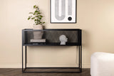 Regal Netz aus Stahl in schwarz, 30x110x80 cm von Venture Home – Bild 30