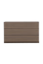 Regal Noble mokkafarbend, 48x100x60 cm von Venture Home – Bild 1
