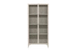Regal Piring aus Stahl in beige, 40x90x190 cm von Venture Home – Bild 19