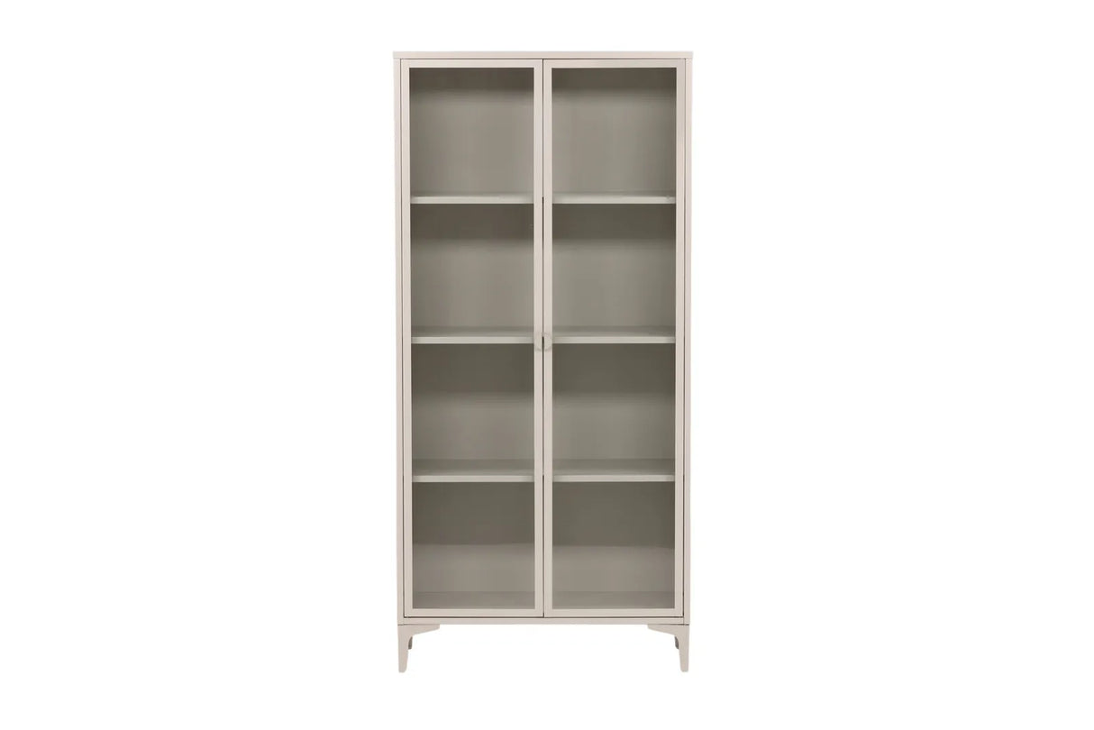 Regal Piring aus Stahl in beige, 40x90x190 cm von Venture Home – Bild 19