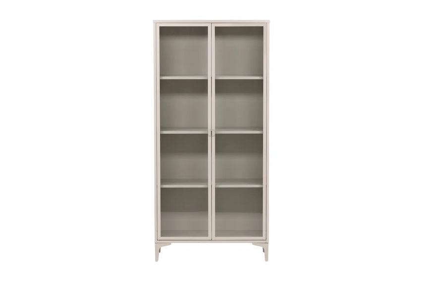 Regal Piring aus Stahl in beige, 40x90x190 cm von Venture Home – Bild 19
