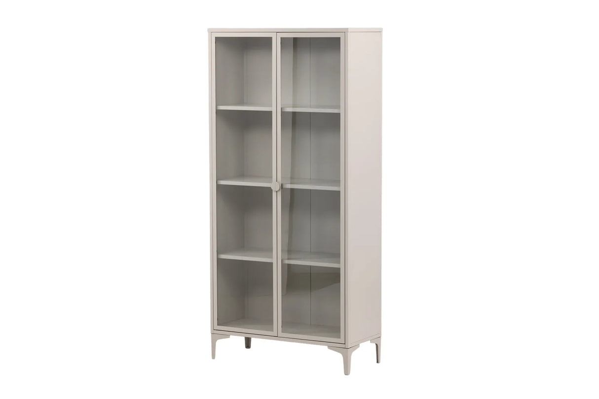 Regal Piring aus Stahl in beige, 40x90x190 cm von Venture Home – Bild 20