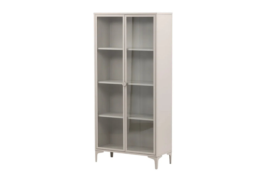Regal Piring aus Stahl in beige, 40x90x190 cm von Venture Home – Bild 20