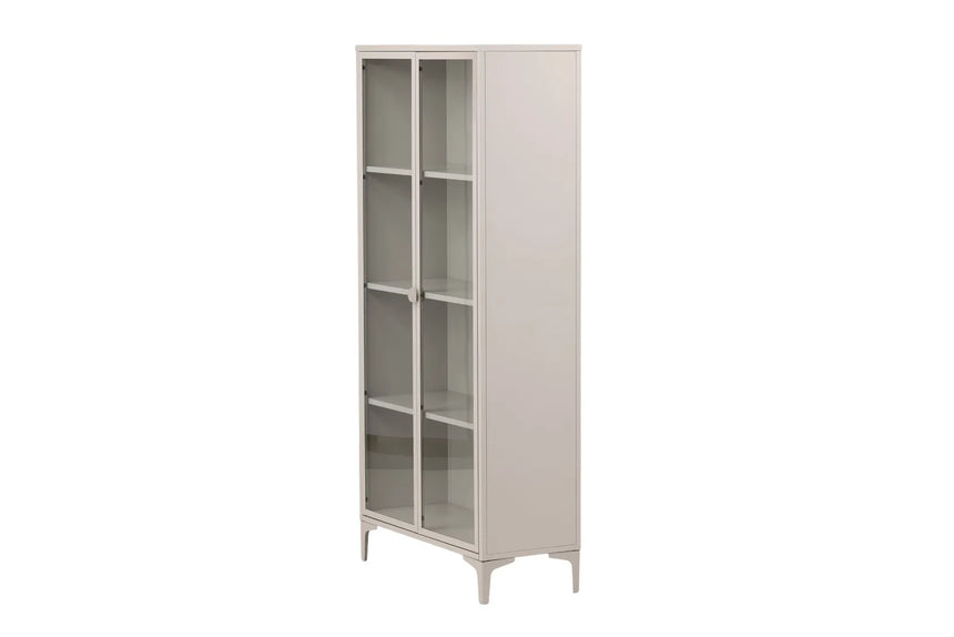Regal Piring aus Stahl in beige, 40x90x190 cm von Venture Home – Bild 21