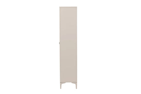 Regal Piring aus Stahl in beige, 40x90x190 cm von Venture Home – Bild 22