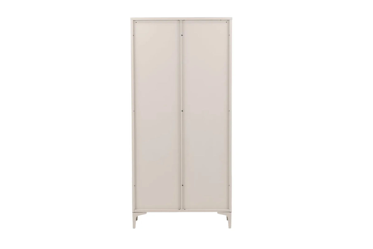 Regal Piring aus Stahl in beige, 40x90x190 cm von Venture Home – Bild 25