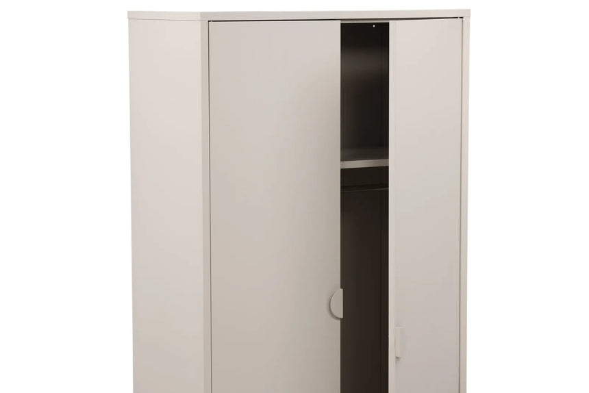 Regal Piring aus Stahl in hellgrau, 85x45x183 cm von Venture Home – Bild 36