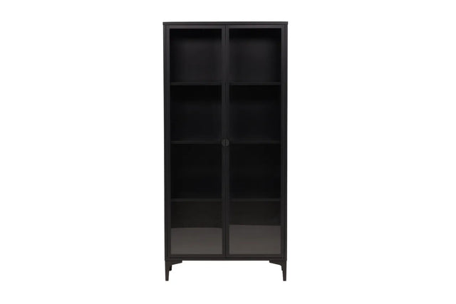 Regal Piring aus Stahl in schwarz, 40x90x190 cm von Venture Home – Bild 21