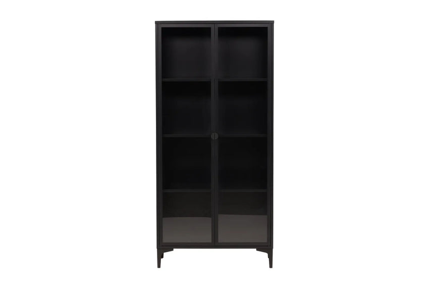 Regal Piring aus Stahl in schwarz, 40x90x190 cm von Venture Home – Bild 21