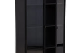 Regal Piring aus Stahl in schwarz, 40x90x190 cm von Venture Home – Bild 34