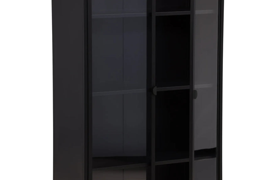 Regal Piring aus Stahl in schwarz, 40x90x190 cm von Venture Home – Bild 34