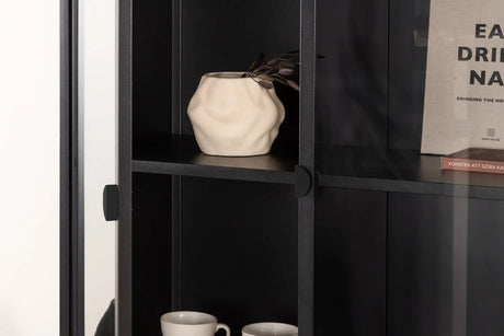 Regal Piring aus Stahl in schwarz, 40x90x190 cm von Venture Home – Bild 38