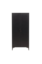 Regal Piring aus Stahl in schwarz, 45x85x183 cm von Venture Home – Bild 1