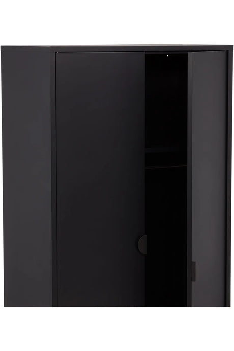 Regal Piring aus Stahl in schwarz, 45x85x183 cm von Venture Home – Bild 14