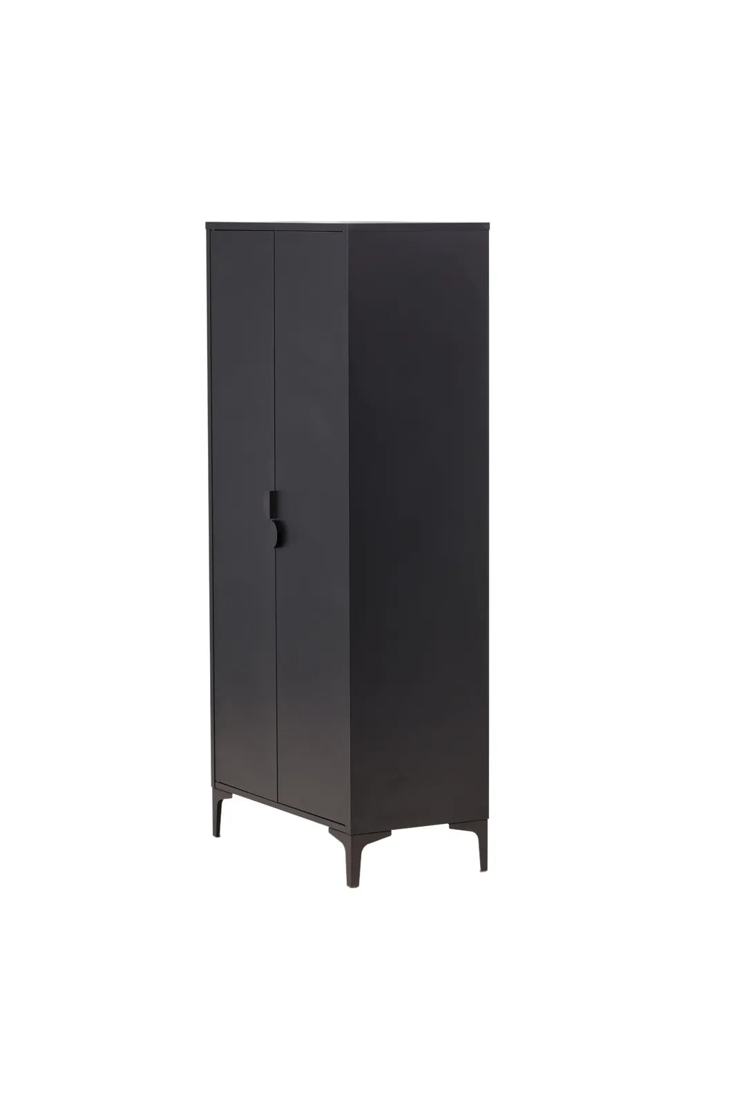 Regal Piring aus Stahl in schwarz, 45x85x183 cm von Venture Home – Bild 3