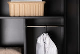 Regal Piring aus Stahl in schwarz, 45x85x183 cm von Venture Home – Bild 39