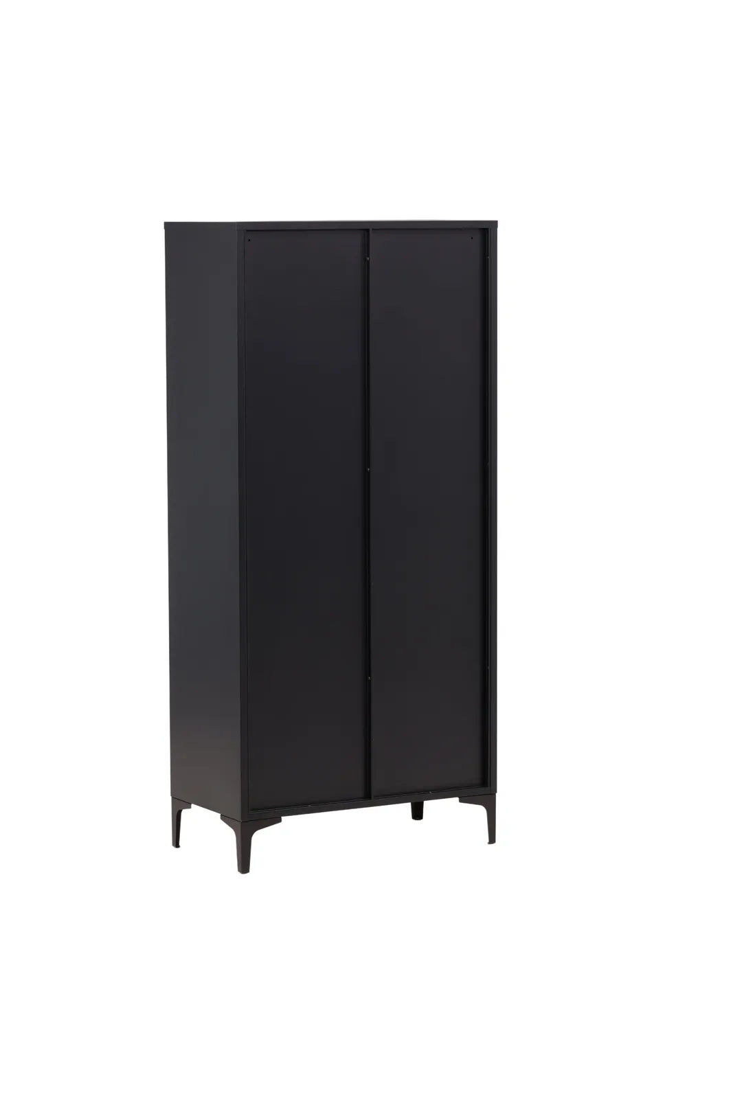 Regal Piring aus Stahl in schwarz, 45x85x183 cm von Venture Home – Bild 6