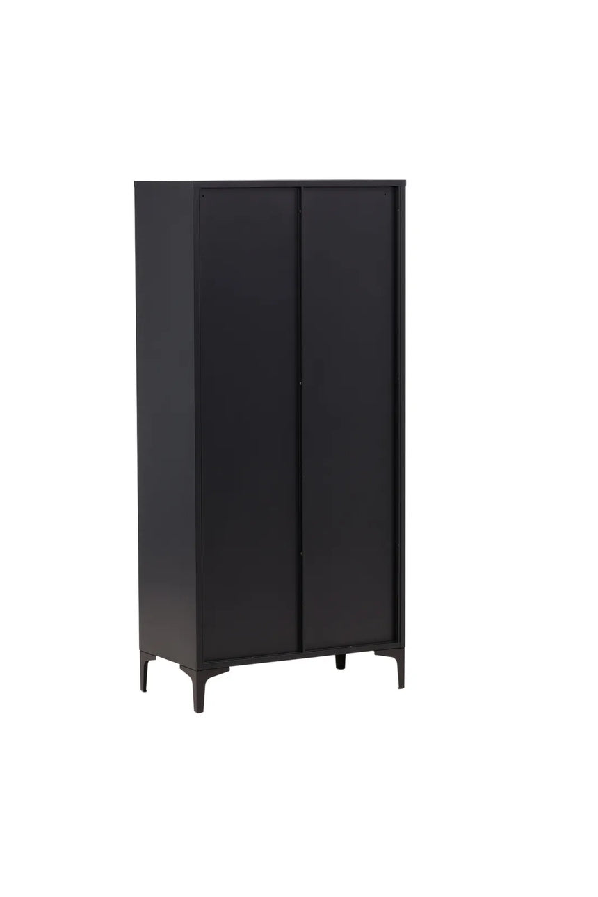 Regal Piring aus Stahl in schwarz, 45x85x183 cm von Venture Home – Bild 6