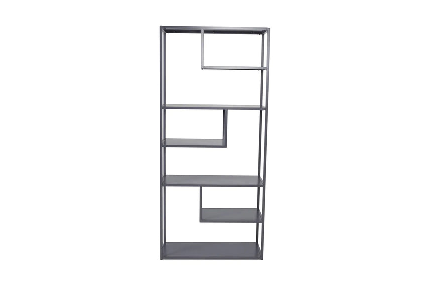 Regal Staal aus Stahl in hellgrau, 35x85x188 cm von Venture Home – Bild 1