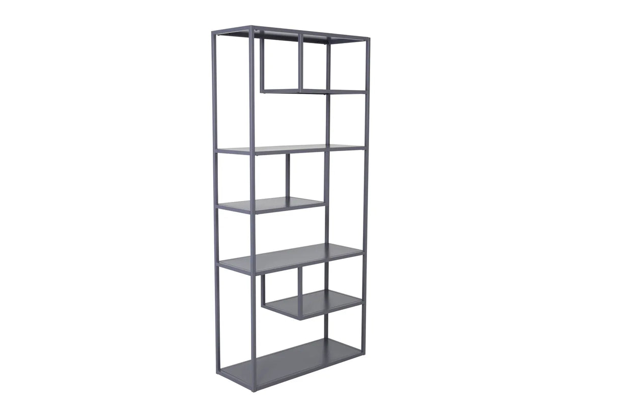 Regal Staal aus Stahl in hellgrau, 35x85x188 cm von Venture Home – Bild 2